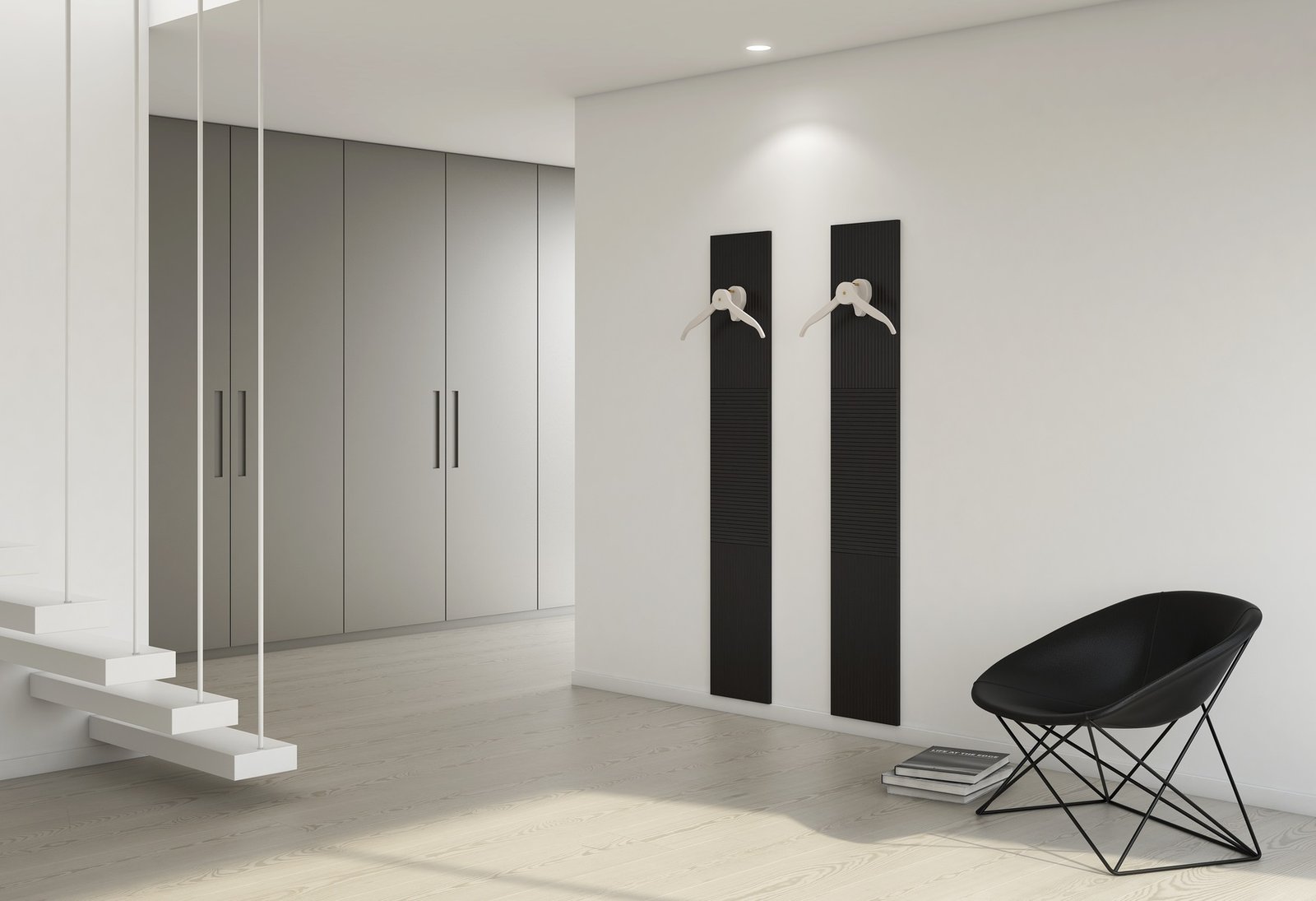 Superyacht Guest Room Storage / Superyacht Clothes Hangers / Superyacht Coat Racks